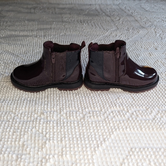 Zara║Plum Chelsea Boots║Size 22 - Picture 2 of 5